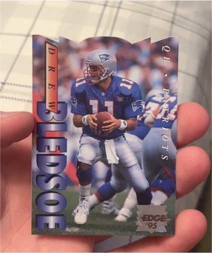 1995 Collector's Edge #129 Drew Bledsoe — front