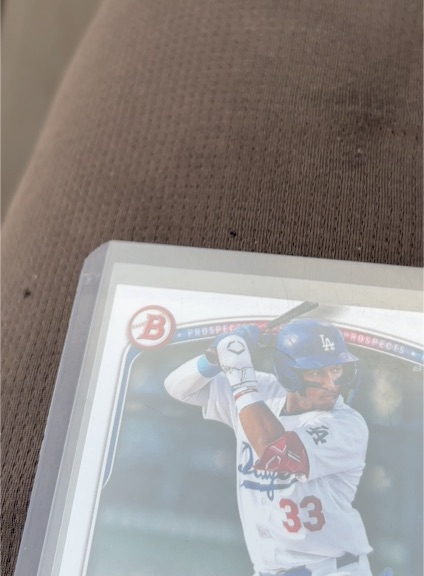 2025 Bowman #BP-45 Victor Rodrigues Prospects Sky Blue — front