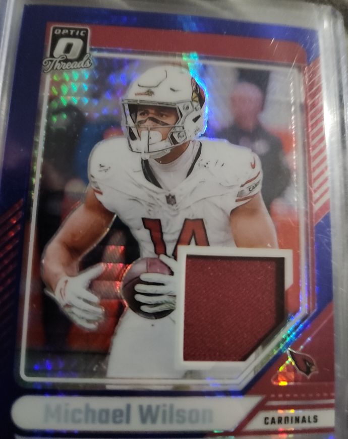 2024 Panini Donruss Optic Threads #DTB-MWN Michael Wilson — front