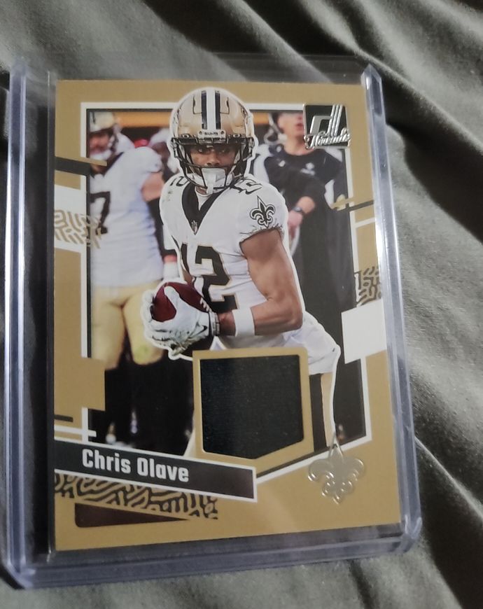 2023 Panini Donruss Threads #DTH-CO Chris Olave — front