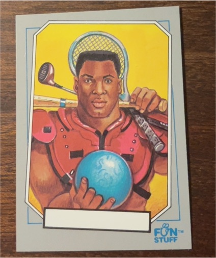 1992 Confex The Baseball Enquirer Fun Stuff #1 Bo Jackson — front