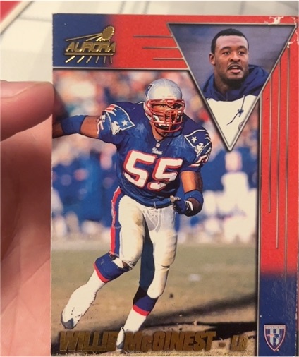 1998 Pacific Aurora #103 Willie McGinest — front