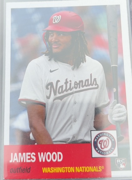 2025 Topps Heritage 25th Anniversary #H25-2 James Wood — front