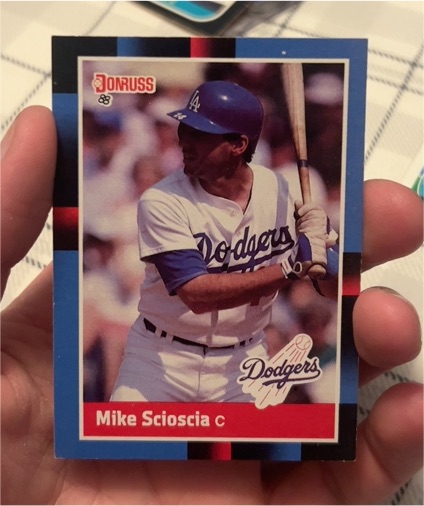 1988 Donruss #106 Mike Scioscia — front