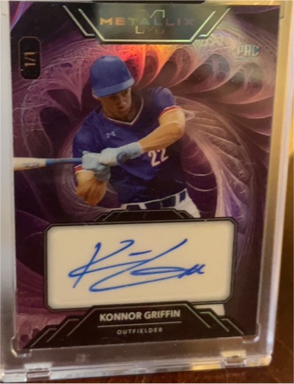 2024 Wild Card Metallix PRC #Konnor Griffin — front