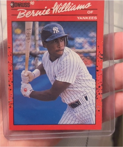 1990 Donruss #689 Bernie Williams — front