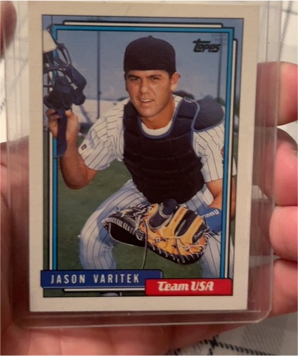 1992 Topps Traded #123T Jason Varitek — front