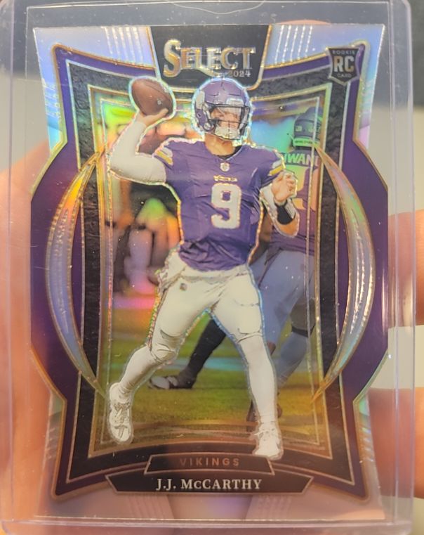 2024 Panini Select Concourse #24 J.J. McCarthy — front