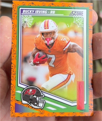 2025 Panini Score-A-Treat #67 Bucky Irving Tampa Bay Buccaneers — front