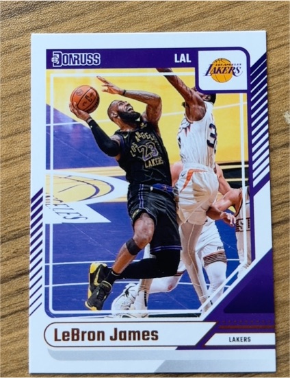 2024-25 Donruss #19 LeBron James — front