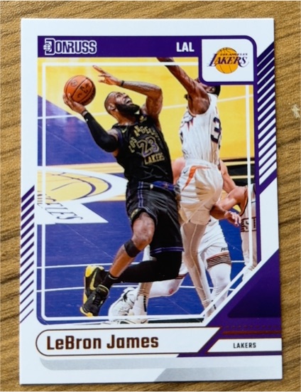 2024-25 Donruss #19 LeBron James — front