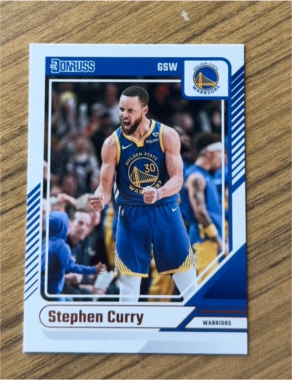 2024-25 Panini Donruss #64 Stephen Curry — front