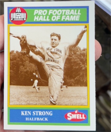 1990 Swell Greats #66 Ken Strong — front