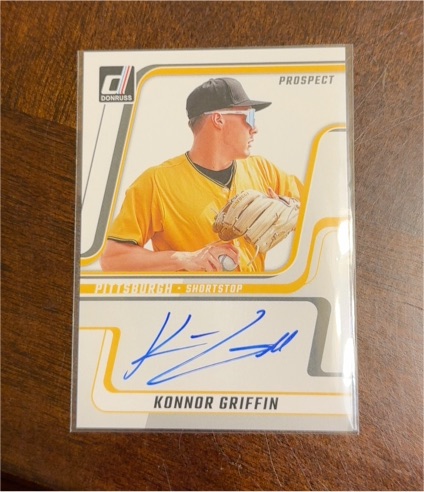 2025 Donruss #Konnor Griffin — front