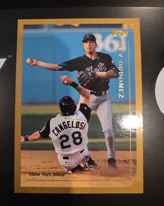 1999 Topps #194 Rey Ordonez — front