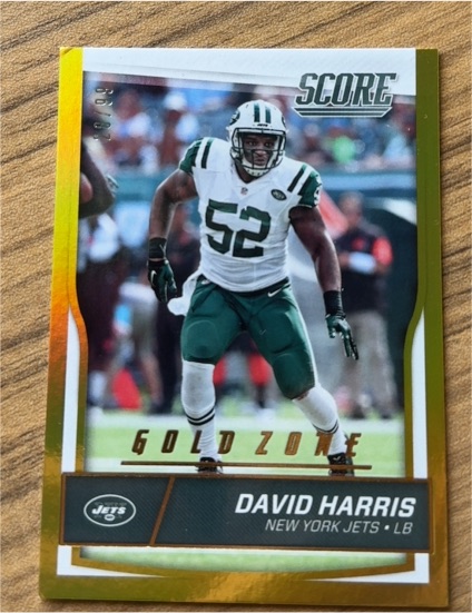 2016 Panini Score #228 David Harris — front