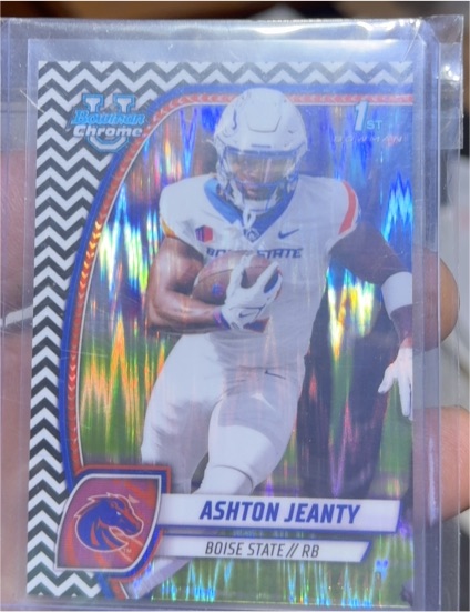 2024 Bowman Chrome University #17 Ashton Jeanty — front