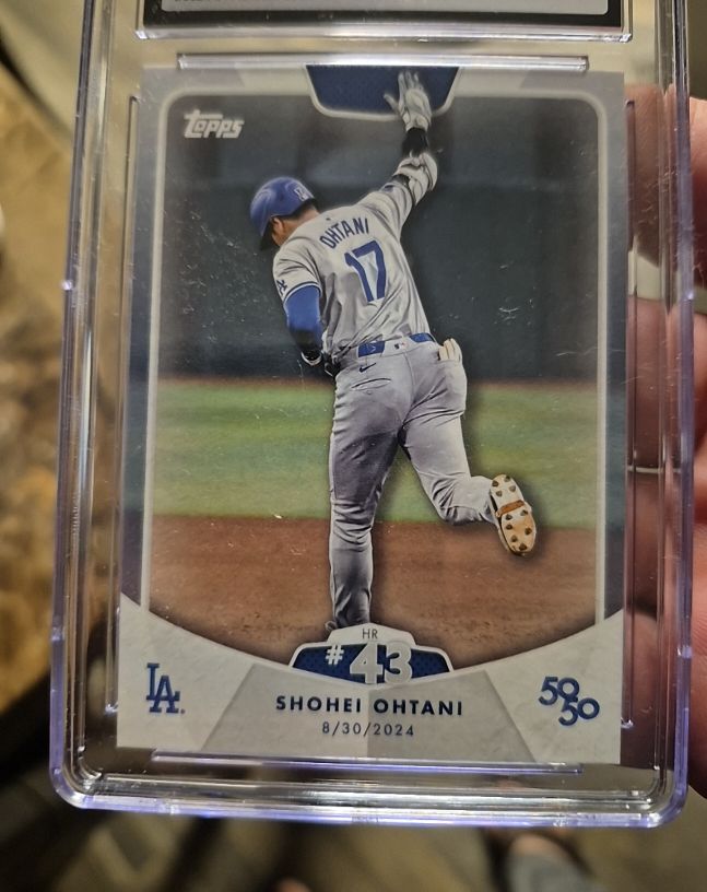 2024 Topps 50/50 Shohei Ohtani #43 Home Run HR — front