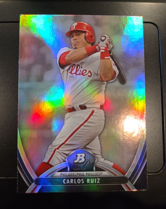 2013 Bowman Platinum #47 Carlos Ruiz — front