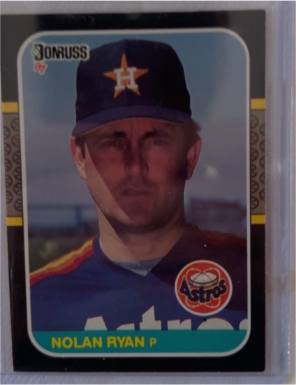 1987 Donruss #138 Nolan Ryan — front