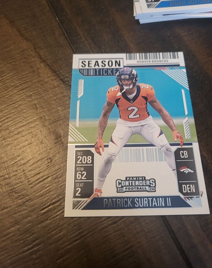 2024 Panini Contenders Season Ticket #30 Patrick Surtain II — front