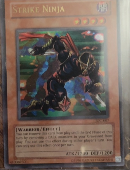 2004 Yu-Gi-Oh! IOC-007 Strike Ninja — front