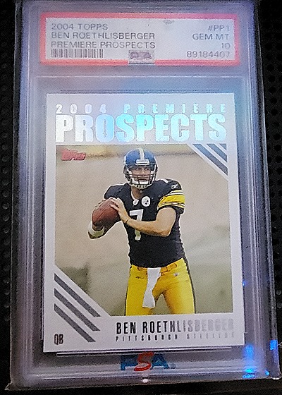 2004 Topps Premiere Prospects #PP1 Ben Roethlisberger — front