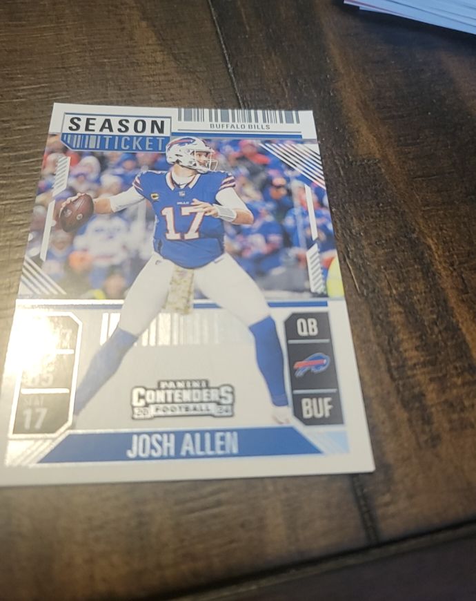 2024 Panini Contenders Season Ticket #11 Josh Allen — front