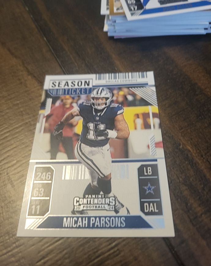 2024 Panini Contenders Season Ticket #246 Micah Parsons — front