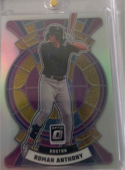 2025 Donruss Optic Stained Glass Roman Anthony — front