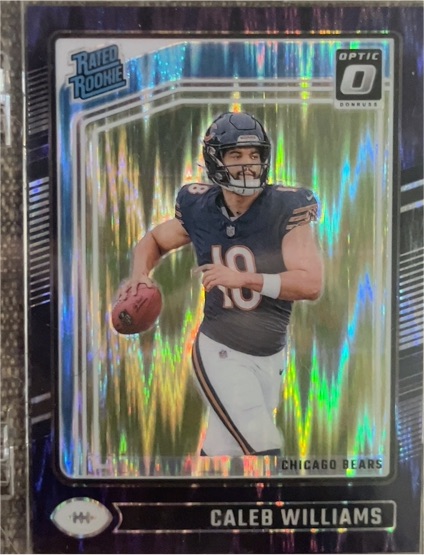 2024 Donruss Optic #201 Caleb Williams — front