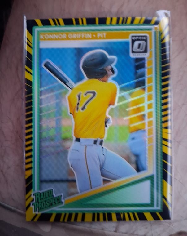 2025 Panini Donruss Optic #123 Konnor Griffin — front