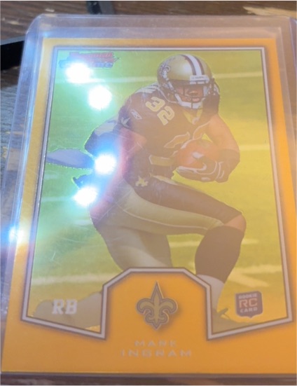 2011 Bowman Chrome #BCR-20 Mark Ingram — front