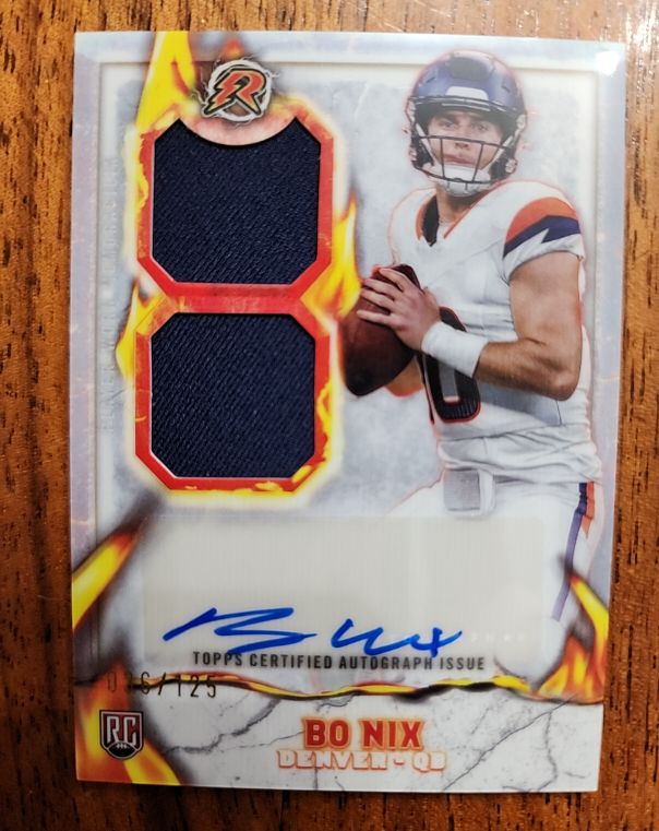 2024 Topps Resurgence Ignite #IPA-BN Bo Nix — front