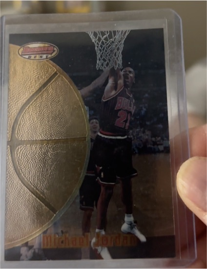 1997-98 Bowman's Best #60 Michael Jordan — front
