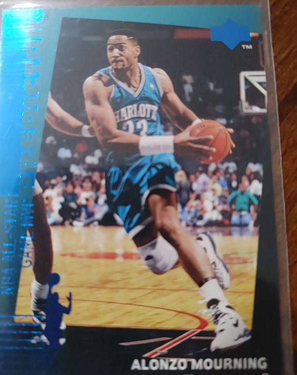1994-95 Upper Deck Predictor #H7 Alonzo Mourning — front