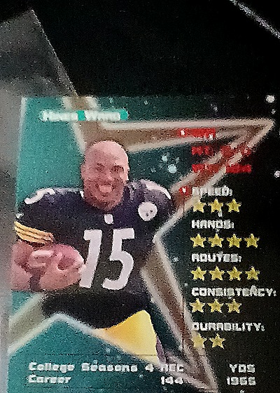1995 Fleer Flair #23 Mark Carrier — back