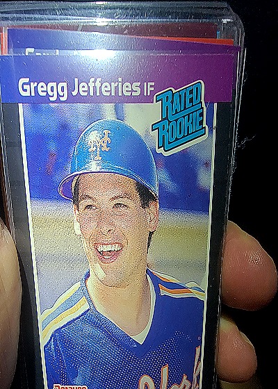1989 Donruss #35 Gregg Jefferies Rated Rookie — front