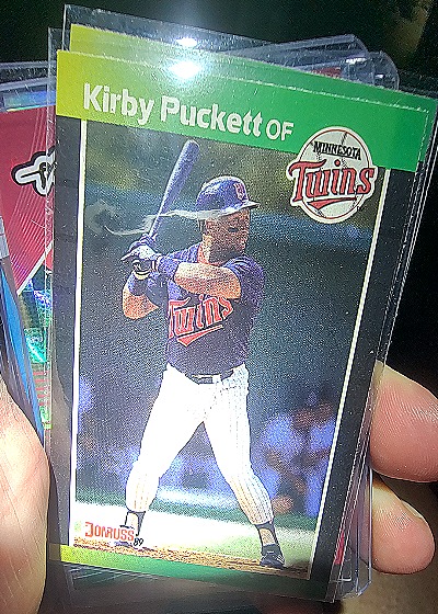 1991 Donruss #490 Kirby Puckett — front