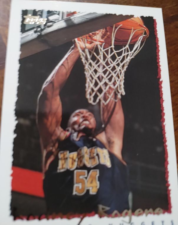 1994-95 Topps #80 Rodney Rogers Denver Nuggets — front