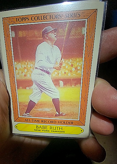 1985 Topps Collectors Series #31 Babe Ruth — front