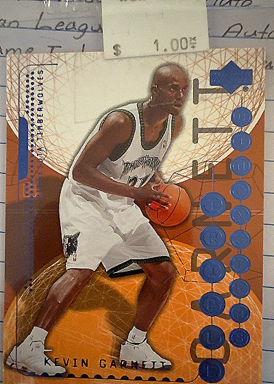 2003-04 Upper Deck Triple Dimensions #49 Kevin Garnett — front