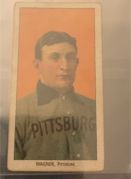 1909 Piedmont T206 #150 Honus Wagner — front