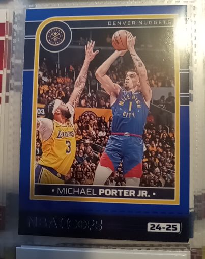 2024-25 Panini NBA Hoops #187 Michael Porter Jr. — front