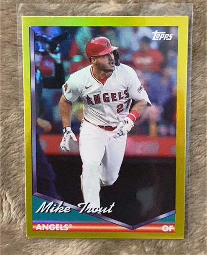2024 Topps Archives #217 Mike Trout — front