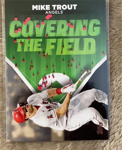 2024 Topps Series 2 #CTF-1 Mike Trout Covering the Field — front
