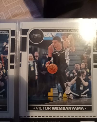 2024-25 Panini NBA Hoops #165 Victor Wembanyama — front