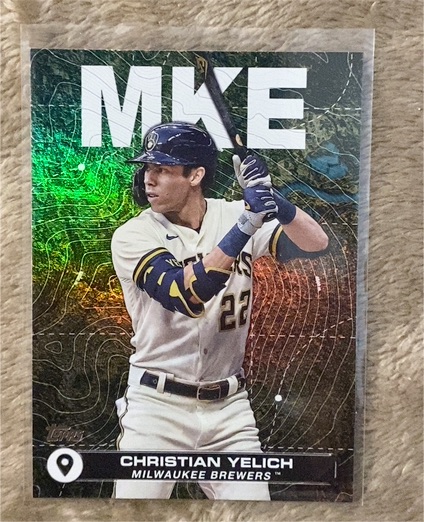 2024 Topps Series 2 City to City #CTC-30 Christian Yelich — front