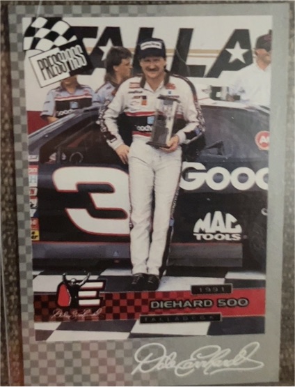1991 Press Pass Dale Earnhardt Diehard 500 Daytona — front