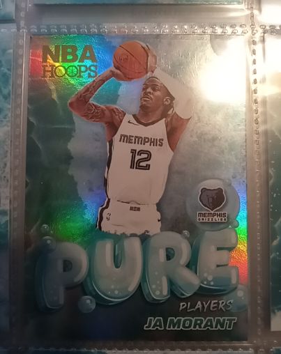 2024-25 Panini NBA Hoops #5 Ja Morant Pure Players — front